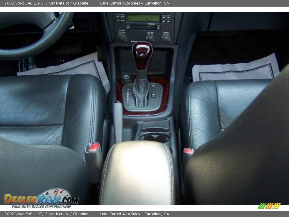 2002 Volvo S40 1.9T Silver Metallic / Graphite Photo #25
