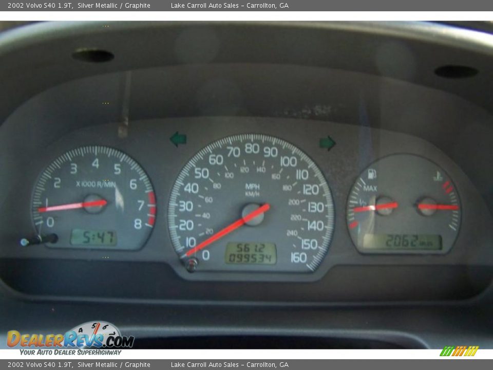 2002 Volvo S40 1.9T Gauges Photo #26