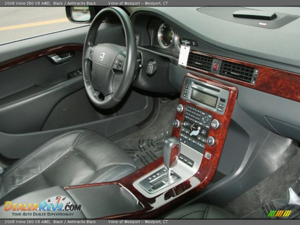 Dashboard of 2008 Volvo S80 V8 AWD Photo #14