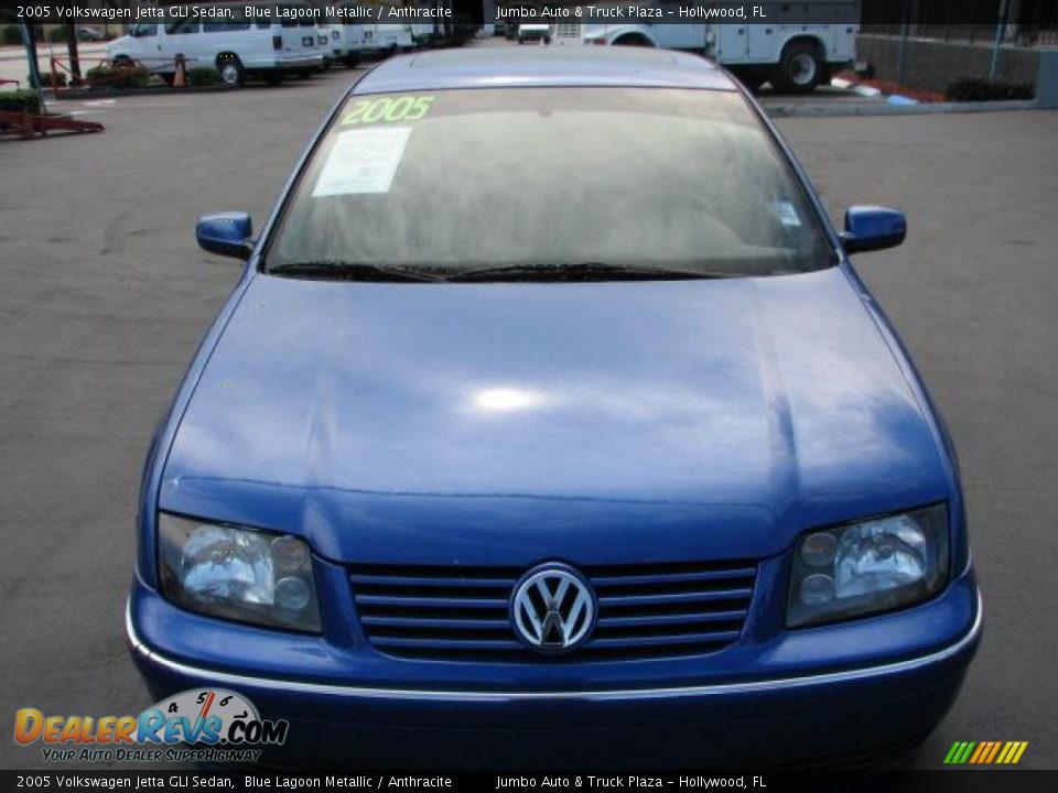 2005 Volkswagen Jetta GLI Sedan Blue Lagoon Metallic / Anthracite Photo #3