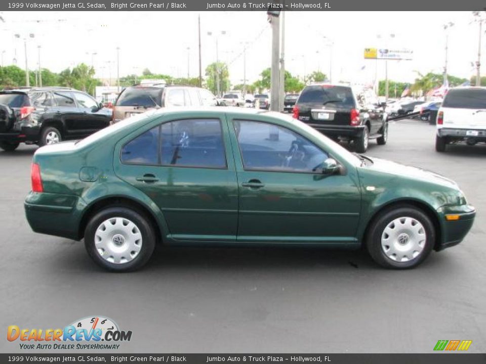 Bright Green Pearl 1999 Volkswagen Jetta GL Sedan Photo #12