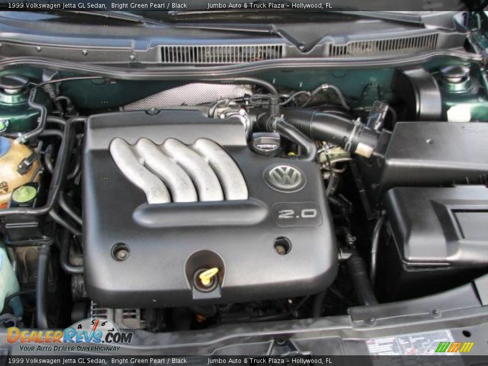 1999 Volkswagen Jetta GL Sedan 2.0 Liter SOHC 8-Valve 4 Cylinder Engine Photo #23
