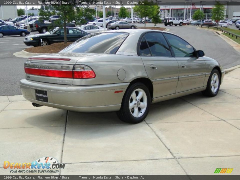 1999 Cadillac Catera Platinum Silver / Shale Photo #5