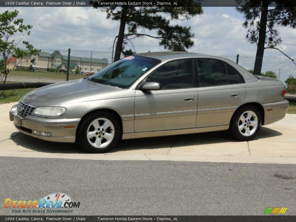 1999 Cadillac Catera Platinum Silver / Shale Photo #9