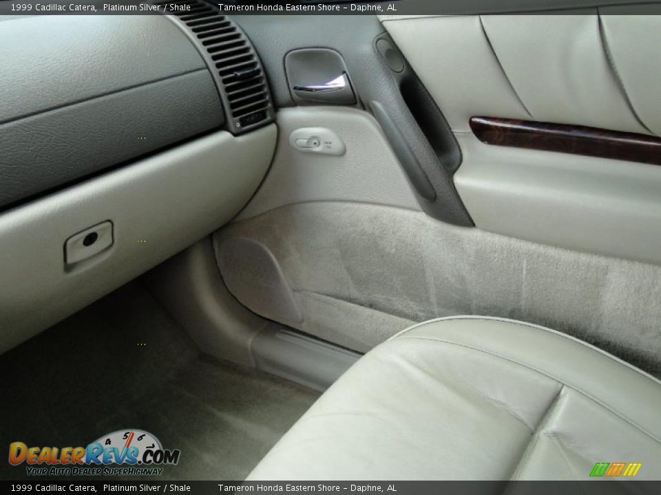 1999 Cadillac Catera Platinum Silver / Shale Photo #14