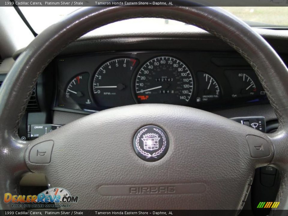 1999 Cadillac Catera Platinum Silver / Shale Photo #18