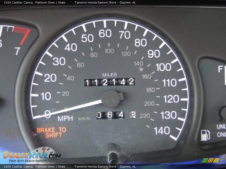 1999 Cadillac Catera Platinum Silver / Shale Photo #19