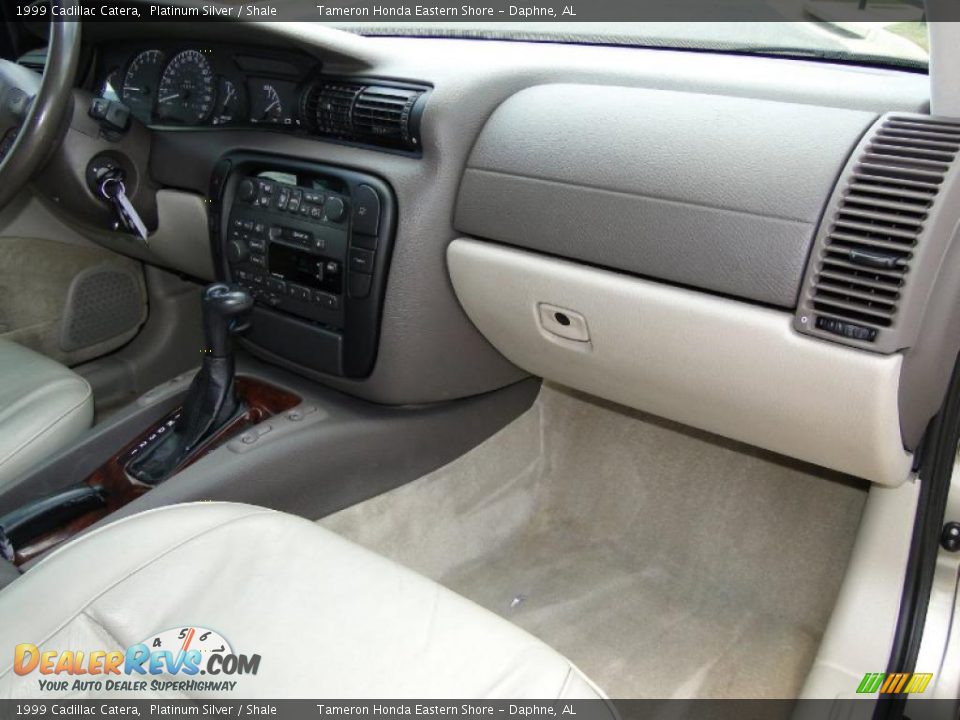 1999 Cadillac Catera Platinum Silver / Shale Photo #24