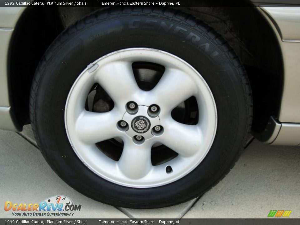 1999 Cadillac Catera Platinum Silver / Shale Photo #33