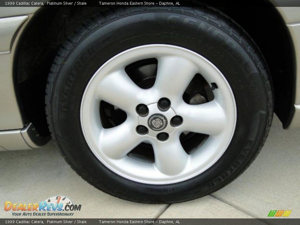 1999 Cadillac Catera Platinum Silver / Shale Photo #36