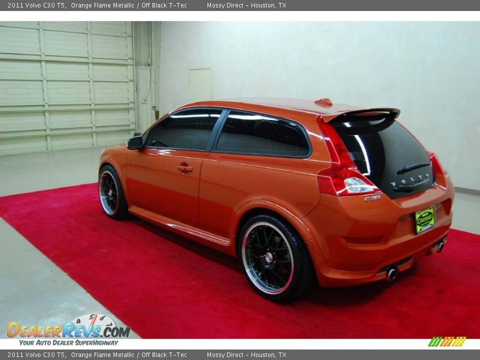 Orange Flame Metallic 2011 Volvo C30 T5 Photo #4