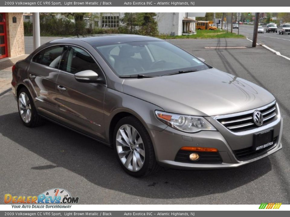 2009 Volkswagen CC VR6 Sport Light Brown Metallic / Black Photo #2