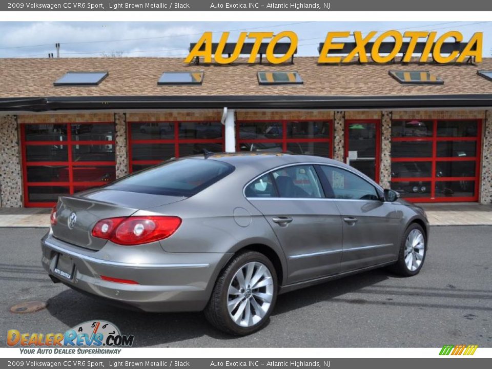 2009 Volkswagen CC VR6 Sport Light Brown Metallic / Black Photo #4