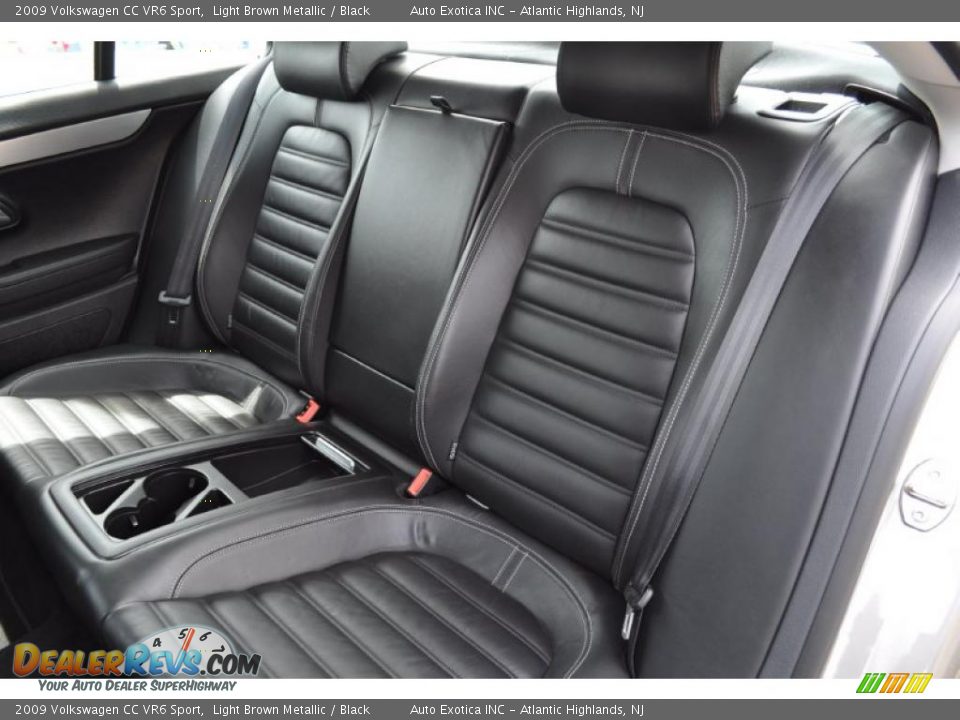 Black Interior - 2009 Volkswagen CC VR6 Sport Photo #7