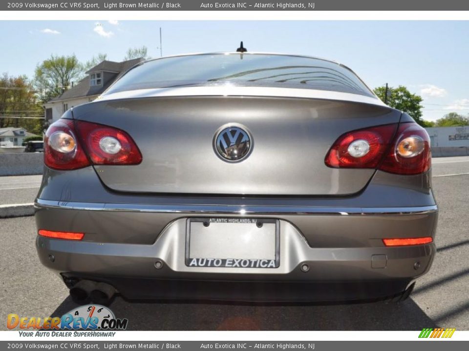 2009 Volkswagen CC VR6 Sport Light Brown Metallic / Black Photo #30