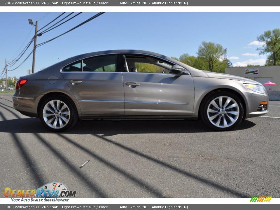 2009 Volkswagen CC VR6 Sport Light Brown Metallic / Black Photo #32