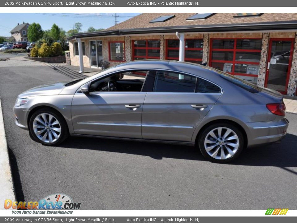 2009 Volkswagen CC VR6 Sport Light Brown Metallic / Black Photo #34