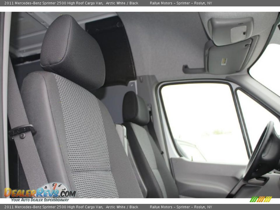2011 Mercedes-Benz Sprinter 2500 High Roof Cargo Van Arctic White / Black Photo #5
