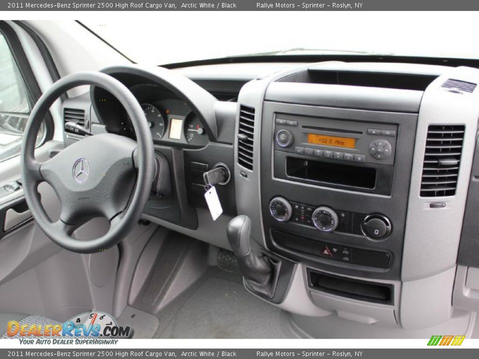 Black Interior - 2011 Mercedes-Benz Sprinter 2500 High Roof Cargo Van Photo #7