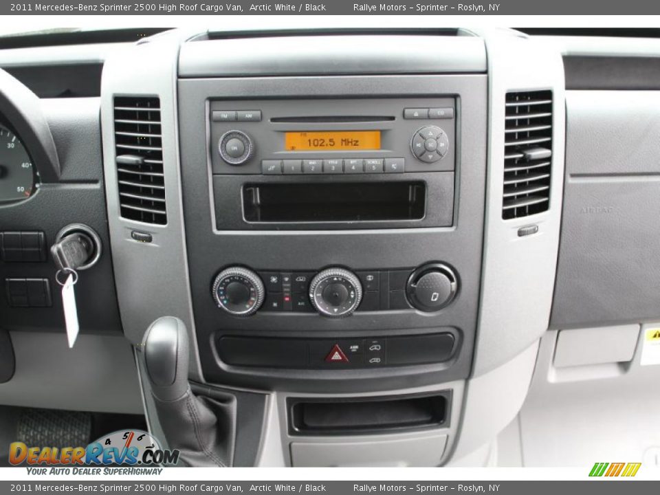 2011 Mercedes-Benz Sprinter 2500 High Roof Cargo Van Arctic White / Black Photo #8