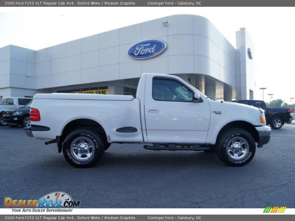 Oxford White 2000 Ford F150 XLT Regular Cab 4x4 Photo #2