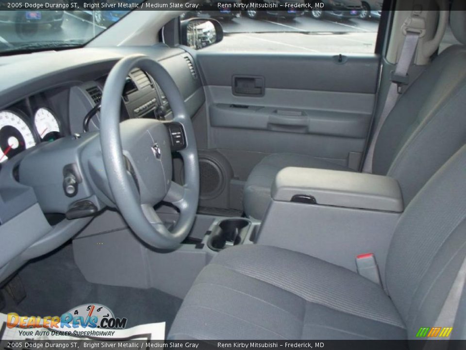 Medium Slate Gray Interior 2005 Dodge Durango St Photo 6