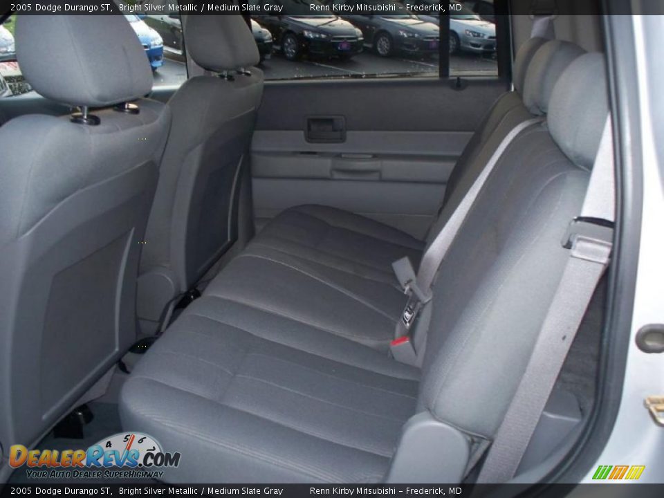 2005 Dodge Durango ST Bright Silver Metallic / Medium Slate Gray Photo #14