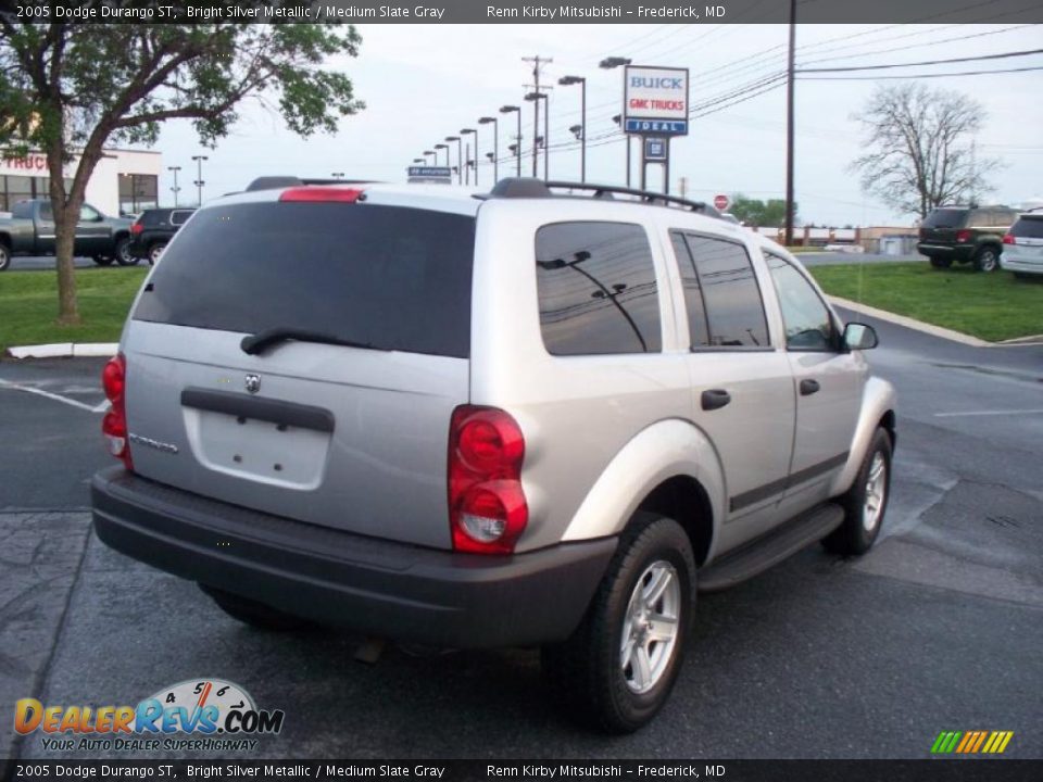 2005 Dodge Durango ST Bright Silver Metallic / Medium Slate Gray Photo #21