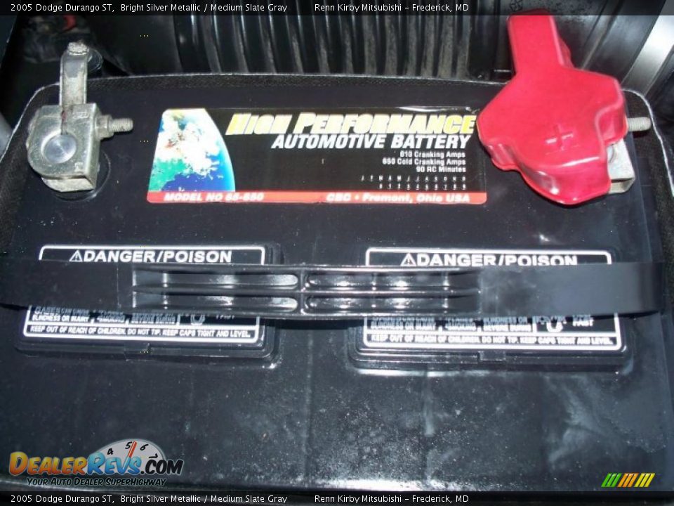 2005 Dodge Durango ST Bright Silver Metallic / Medium Slate Gray Photo #22