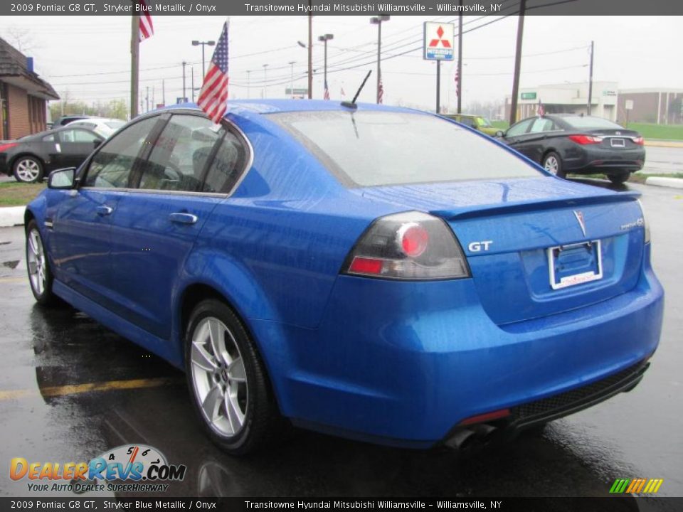 Stryker Blue Metallic 2009 Pontiac G8 GT Photo #2