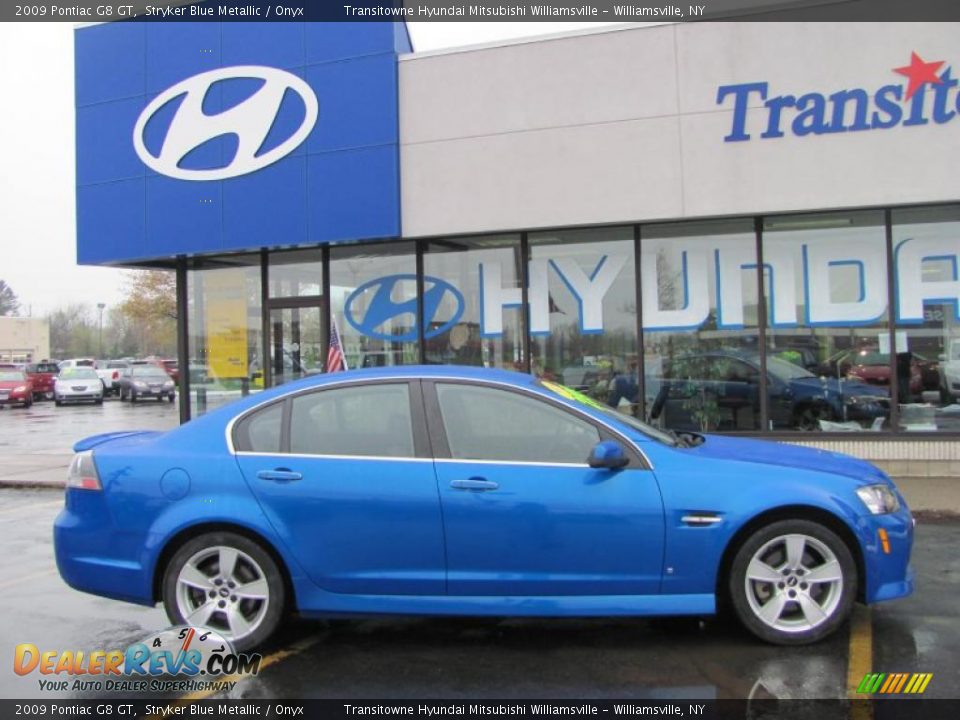 2009 Pontiac G8 GT Stryker Blue Metallic / Onyx Photo #5