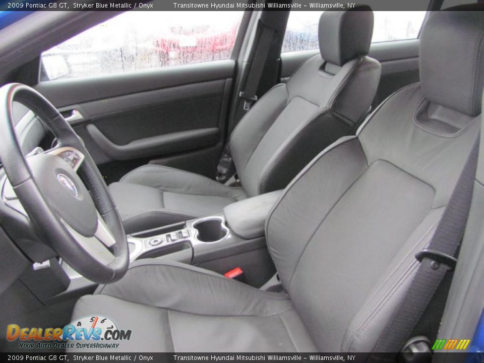 Onyx Interior - 2009 Pontiac G8 GT Photo #11