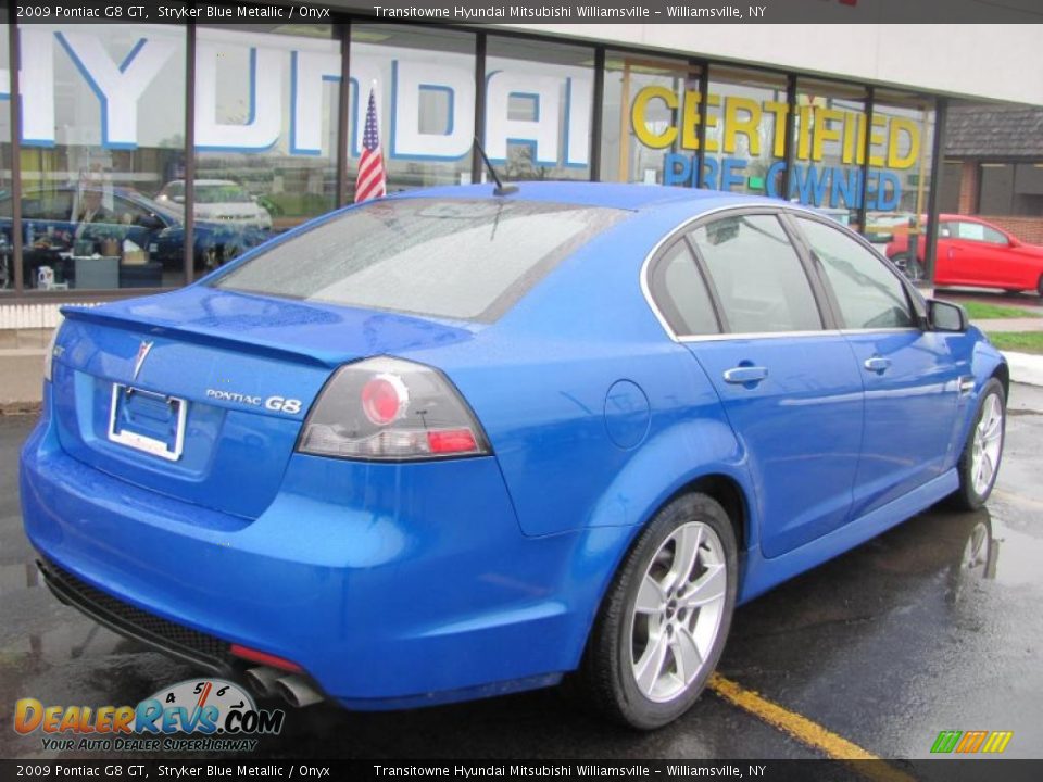 Stryker Blue Metallic 2009 Pontiac G8 GT Photo #17