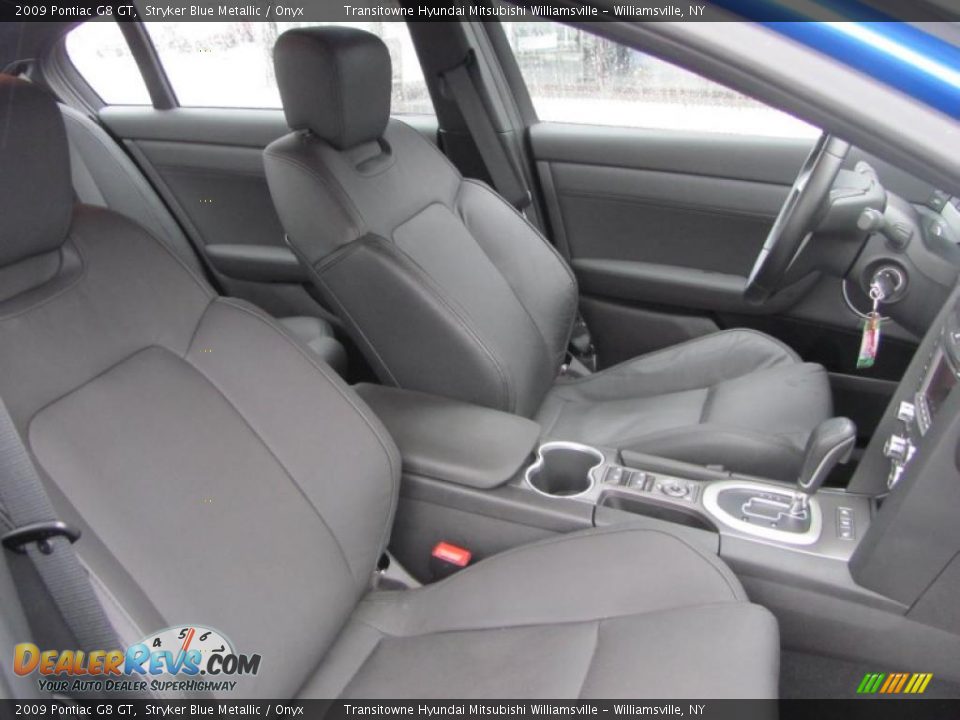 2009 Pontiac G8 GT Stryker Blue Metallic / Onyx Photo #19