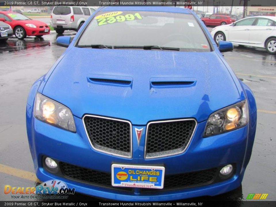 2009 Pontiac G8 GT Stryker Blue Metallic / Onyx Photo #21