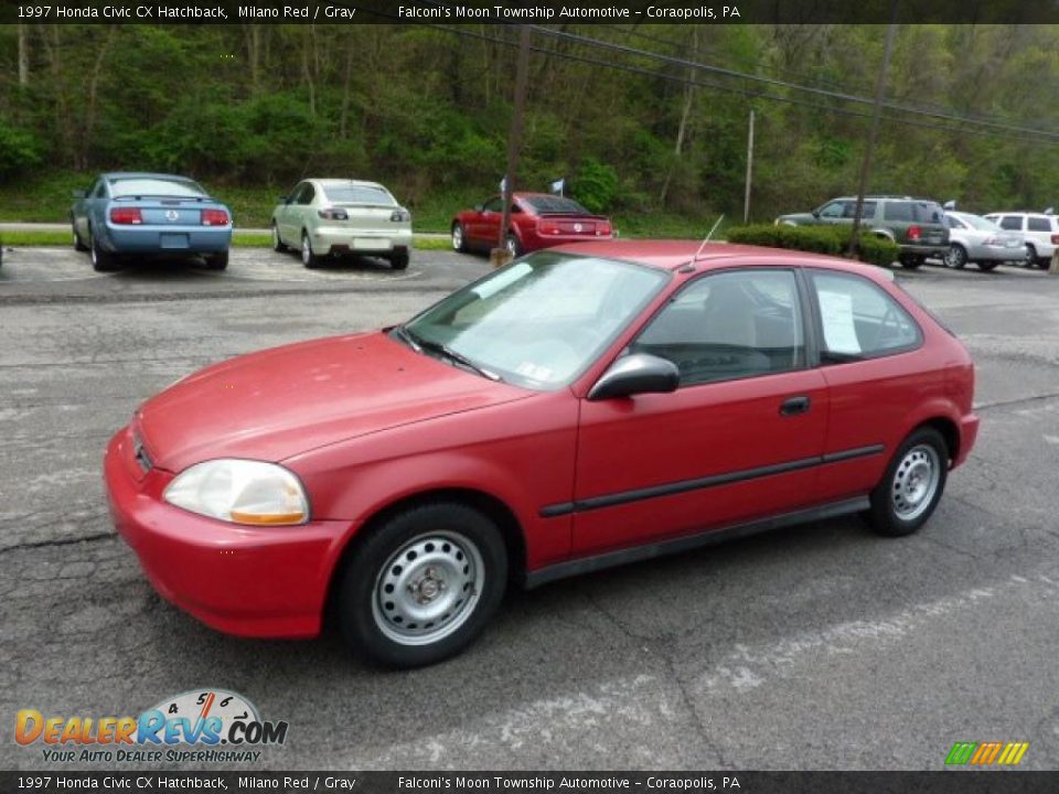 1997 Honda civic cx hatchback #6