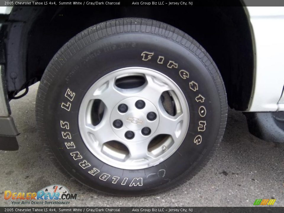 2005 Chevrolet Tahoe LS 4x4 Summit White / Gray/Dark Charcoal Photo #7