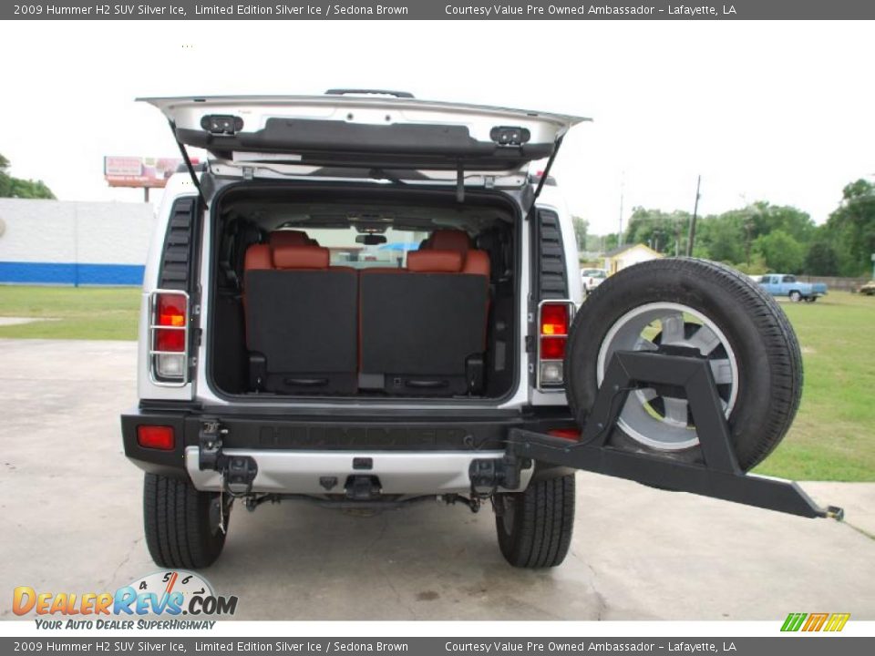 2009 Hummer H2 SUV Silver Ice Limited Edition Silver Ice / Sedona Brown Photo #4
