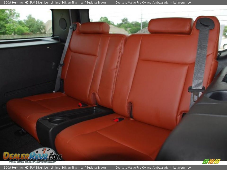2009 Hummer H2 SUV Silver Ice Limited Edition Silver Ice / Sedona Brown Photo #12