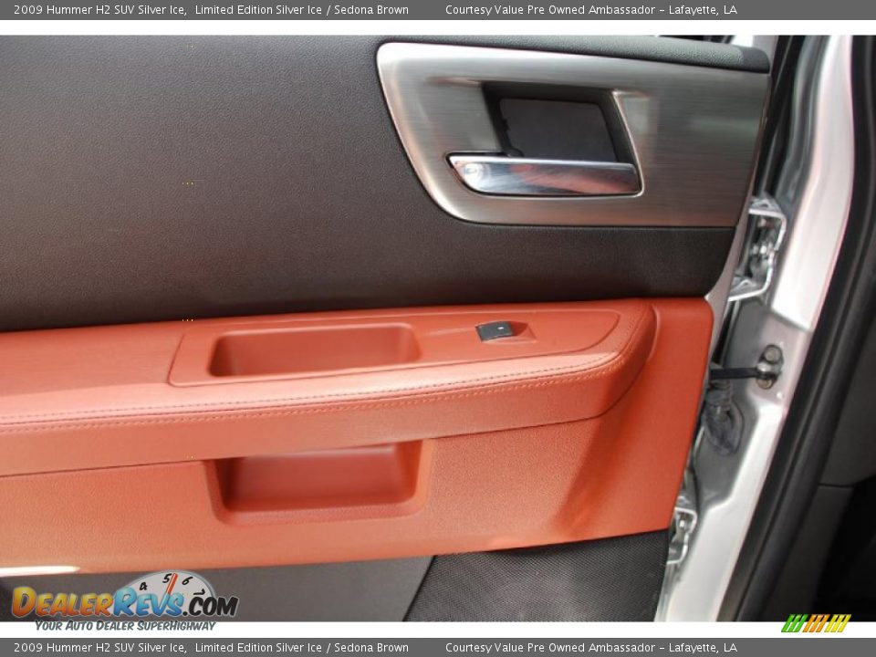 2009 Hummer H2 SUV Silver Ice Limited Edition Silver Ice / Sedona Brown Photo #13