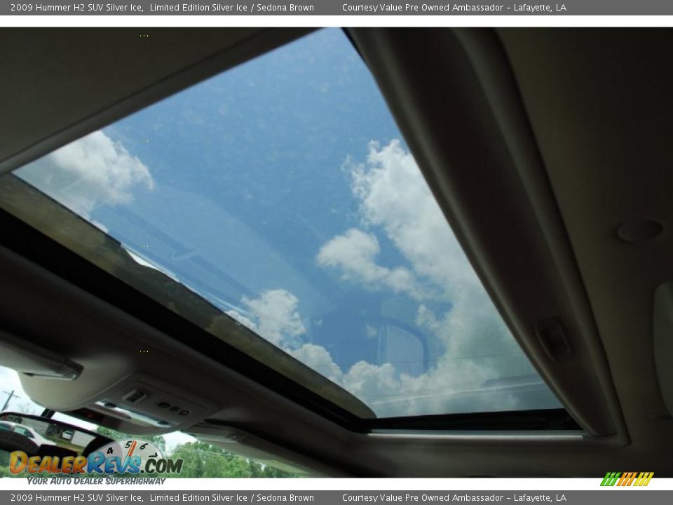 2009 Hummer H2 SUV Silver Ice Limited Edition Silver Ice / Sedona Brown Photo #16