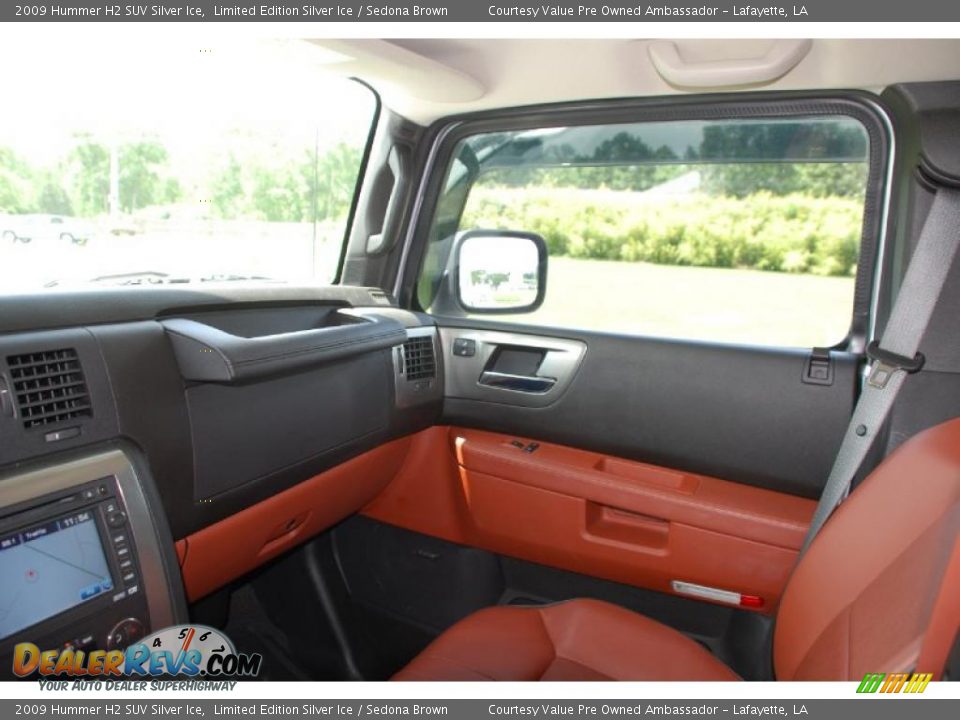 2009 Hummer H2 SUV Silver Ice Limited Edition Silver Ice / Sedona Brown Photo #33