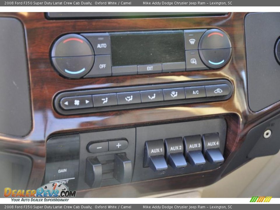Controls of 2008 Ford F350 Super Duty Lariat Crew Cab Dually Photo #14