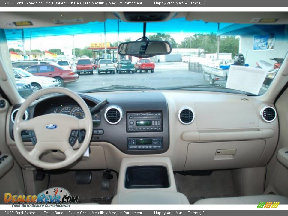 Dashboard of 2003 Ford Expedition Eddie Bauer Photo #13