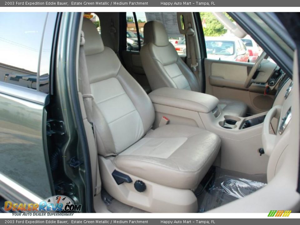 Medium Parchment Interior - 2003 Ford Expedition Eddie Bauer Photo #18