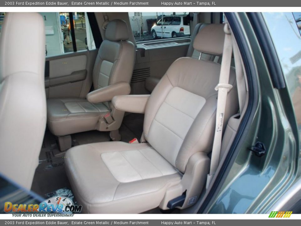 Medium Parchment Interior - 2003 Ford Expedition Eddie Bauer Photo #24