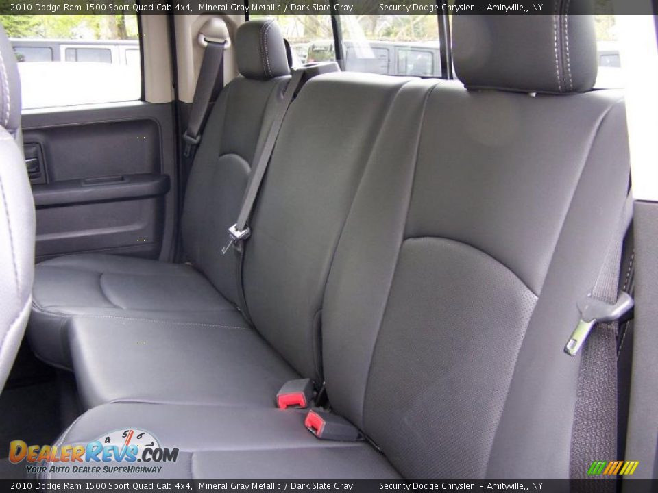 2010 Dodge Ram 1500 Sport Quad Cab 4x4 Mineral Gray Metallic / Dark Slate Gray Photo #8