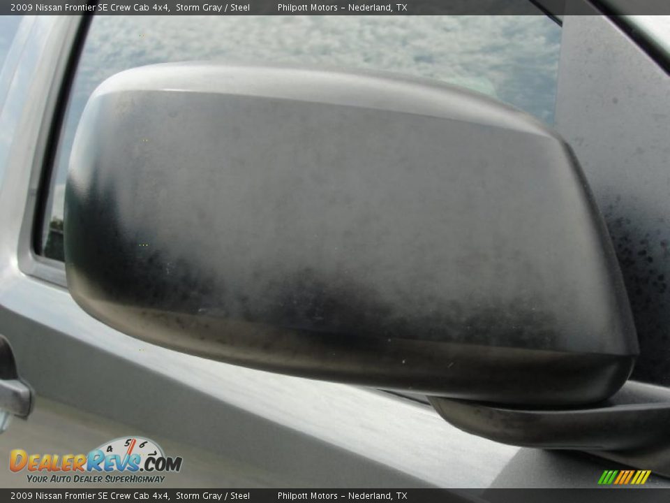 2009 Nissan Frontier SE Crew Cab 4x4 Storm Gray / Steel Photo #18