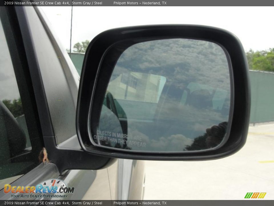 2009 Nissan Frontier SE Crew Cab 4x4 Storm Gray / Steel Photo #19
