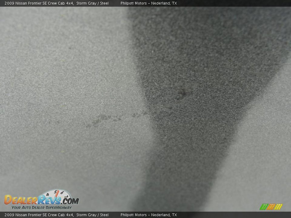2009 Nissan Frontier SE Crew Cab 4x4 Storm Gray / Steel Photo #25